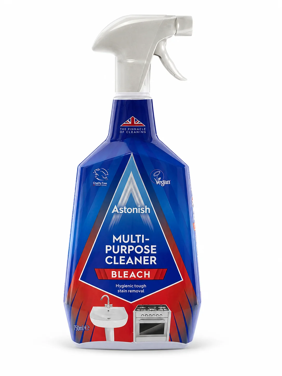 Універсальний очищувач з відбілювачем, Astonish Multi-purpose cleaner, 750 мл
