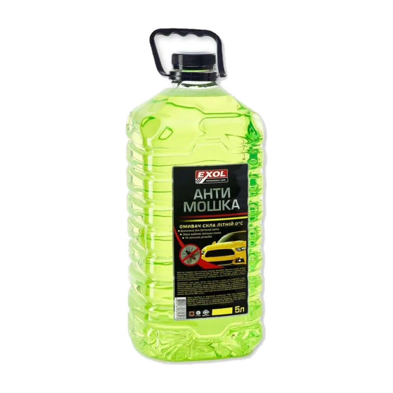 Омивач скла 0С антимошка, 5 л