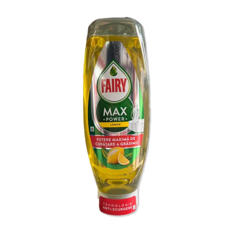 Засіб для миття посуду Fairy Max Power Lemon, 730 мл